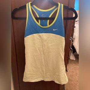 Nike racer back tank top